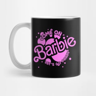 Come On Barbie Dots Mug